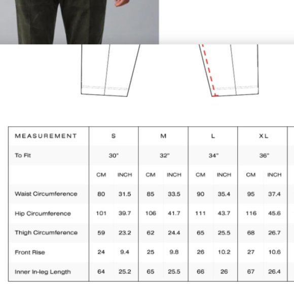 I Love Ugly Mens Kobe Pant in Moss Green Corduroy Size Medium - Picture 10 of 12